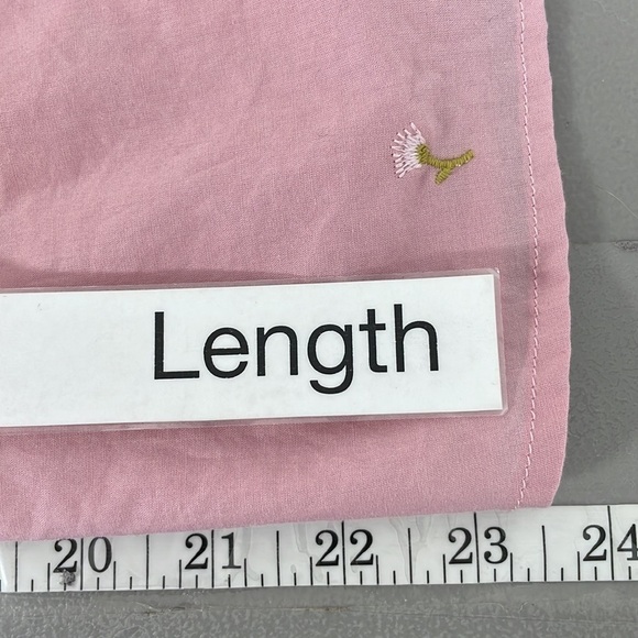 Ana A New Approach NWT Blouse Embroidered Pink Floral Size Petite Large L P - Picture 12 of 14